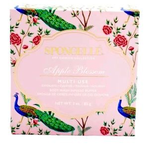 NIB ~  Spongelle Apple Blossom Multi-Use Body Wash Infused Buffer